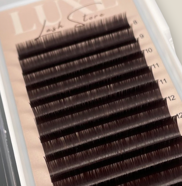 Classic Dark Brown Lash Tray 0.15 - D CURL