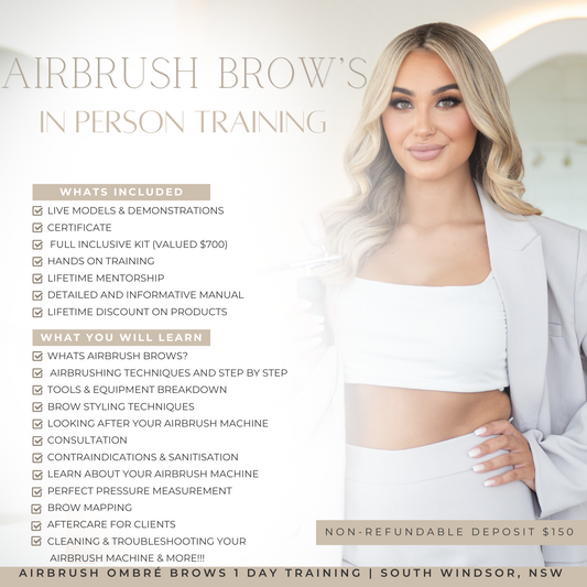 Airbrush Brow Course (In person)